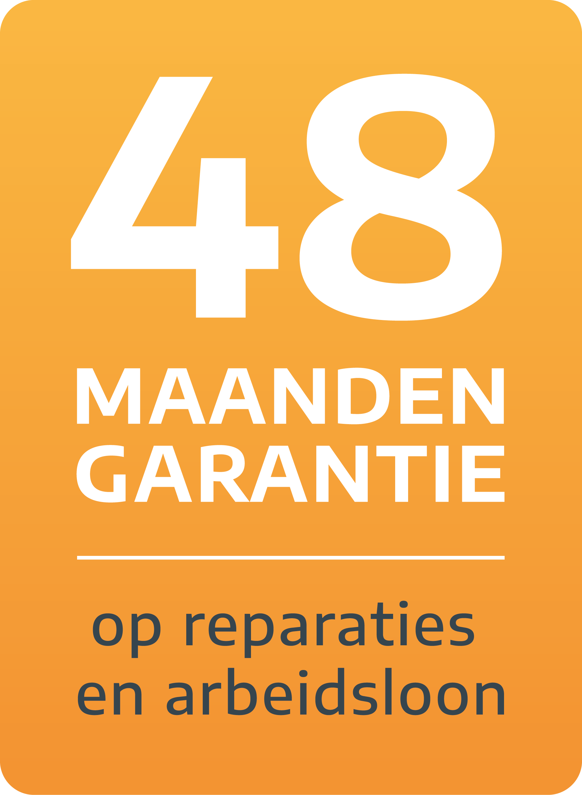 CarProf 24 maanden garantie op reparaties en arbeidsloon