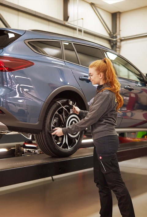 Aligner vos roues  Brakel